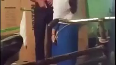 Desi MMS sex - teacher fuck coed In the warehouse for good grades