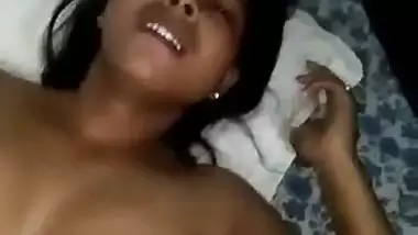 Hardcore sex of a 19-year-old girl with her nasty lover