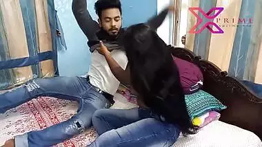 Desi chick comes to visit her best friend and takes his XXX cock