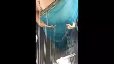 Naughty bhabhi seducing her husband with a naughty shower
