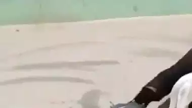 People catch a young couple fucking in desi sex MMS