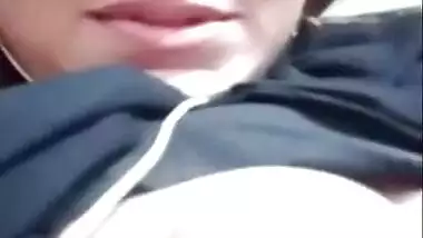 Today Exclusive- Sexy Desi Girl Showing Her Miky Boobs And Wet Pussy Part 1